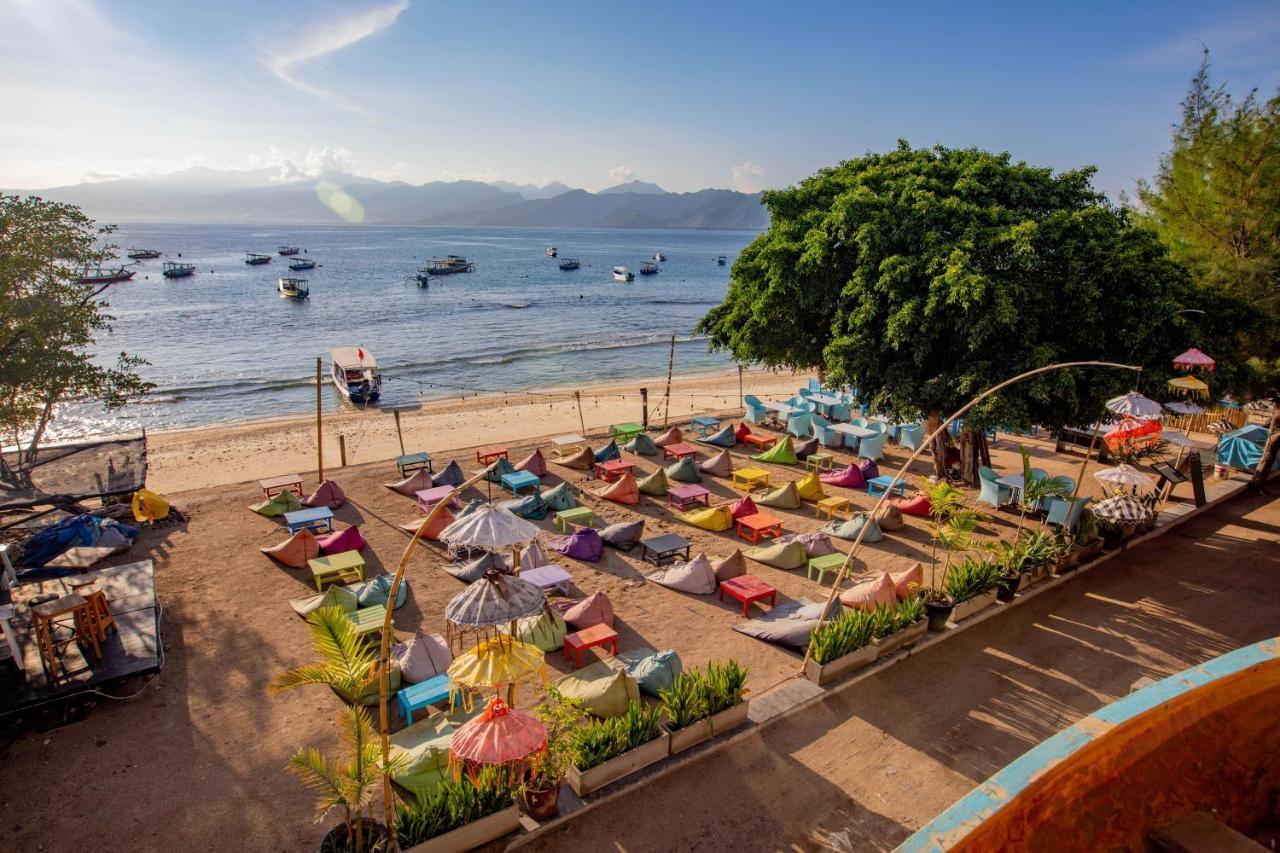 Gili Sands Hotel & Bar Gili Trawangan Luaran gambar